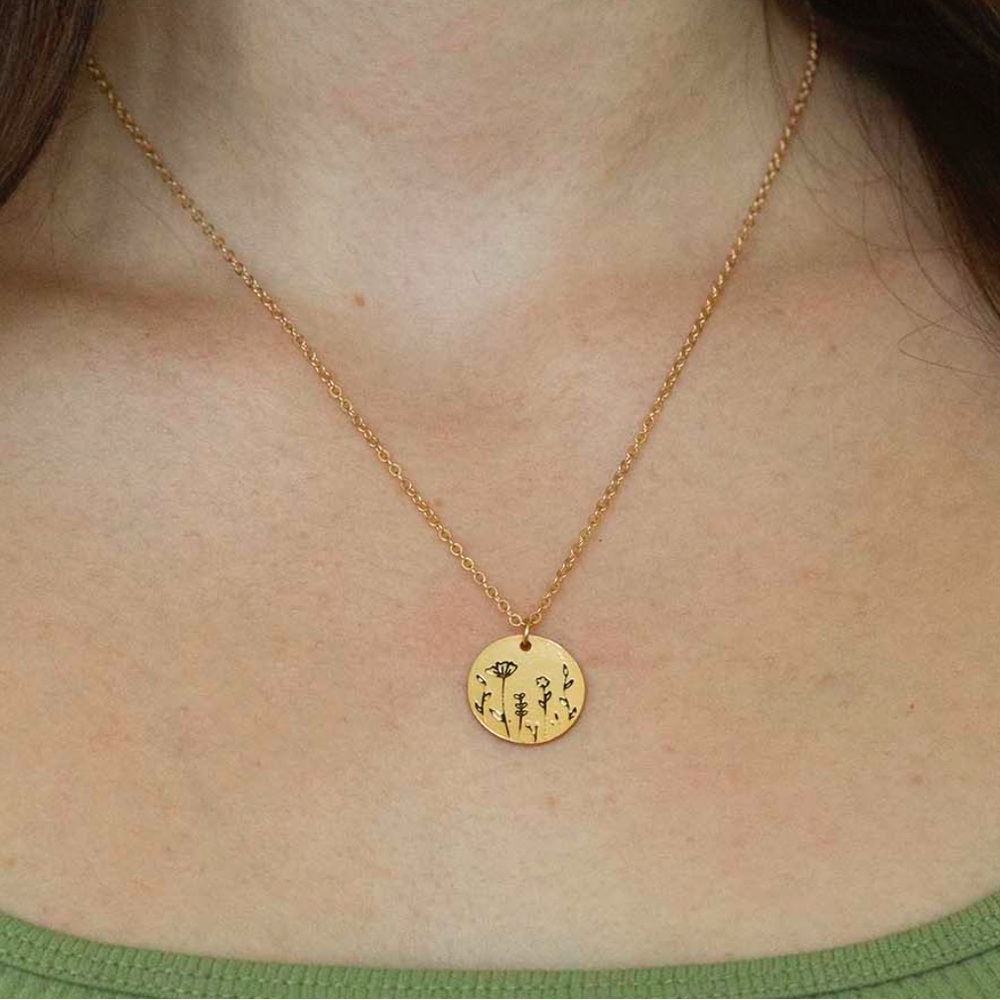 Wildflower necklace